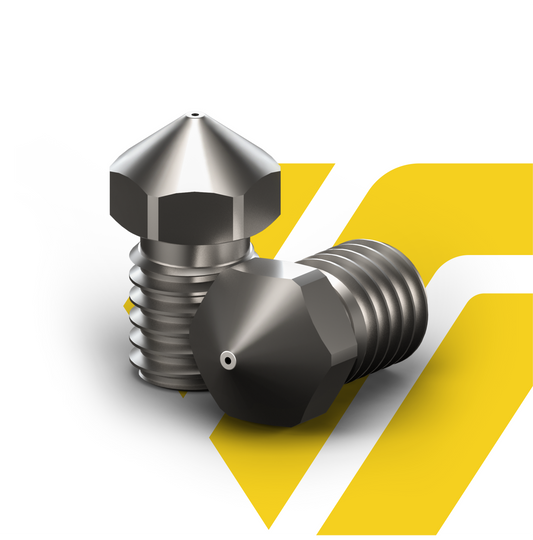 Plated copper nozzle V6